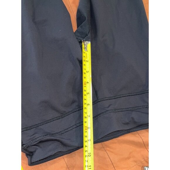 Lululemon Black Athletic Capri Crop Leggings Size 8 Womens - Picture 5 of 7